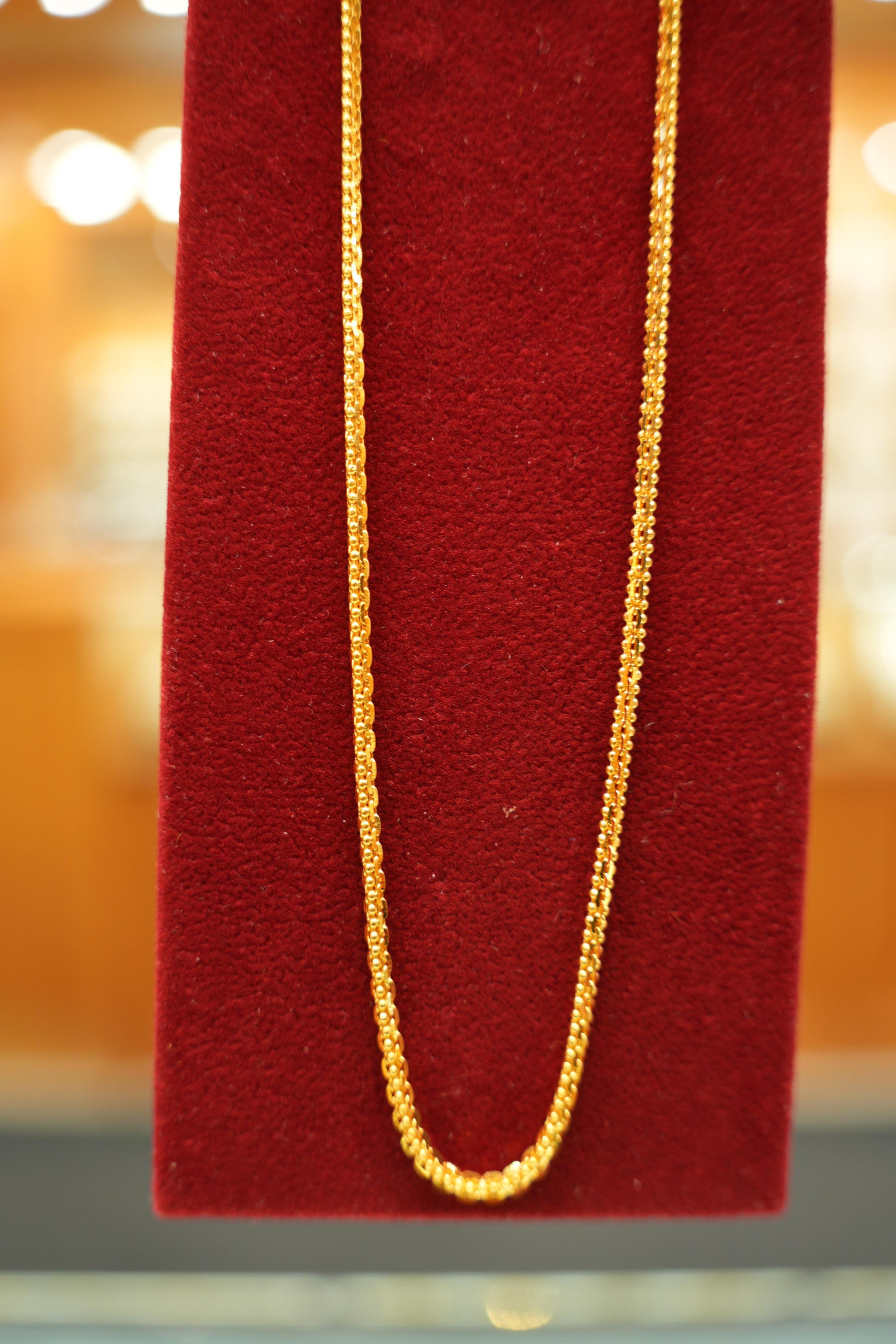 22K Gold Heavy Mens Chain