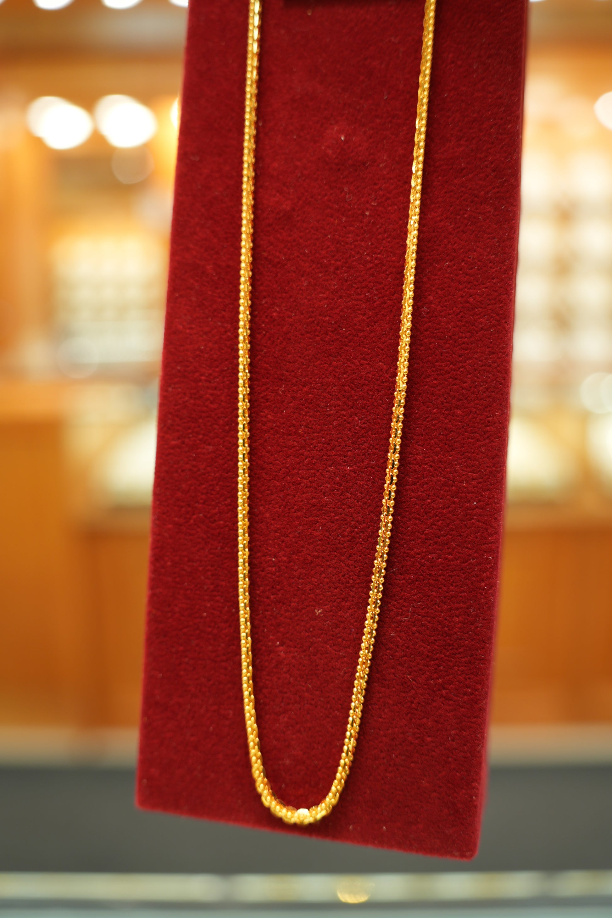 22K Gold Heavy Mens Chain