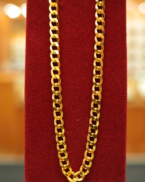 22K Gold Men's Chain (20 Inches)