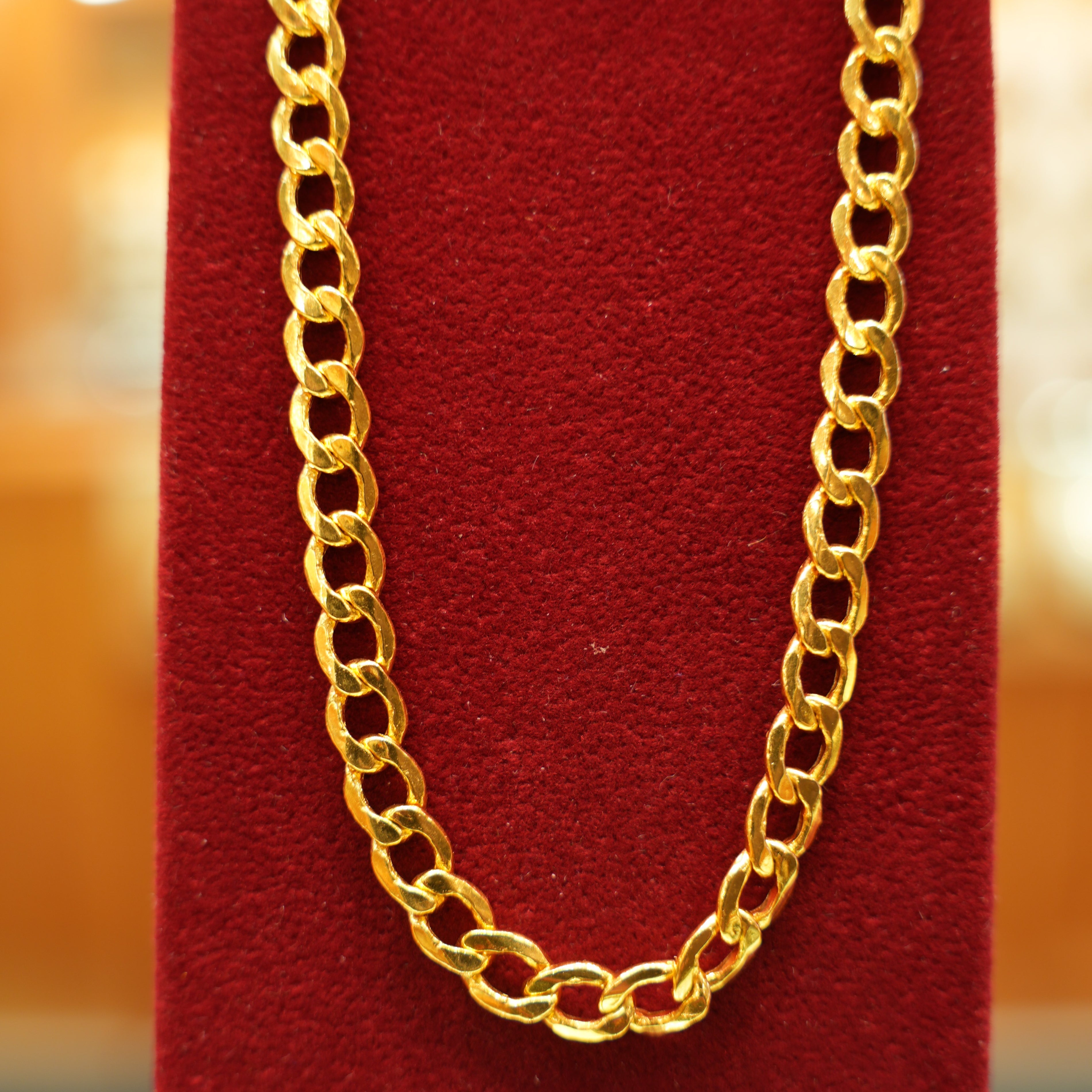 22K Gold Men's Chain (22 Inches)