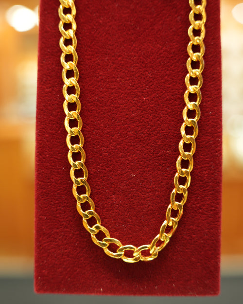 22K Gold Men's Chain (22 Inches)