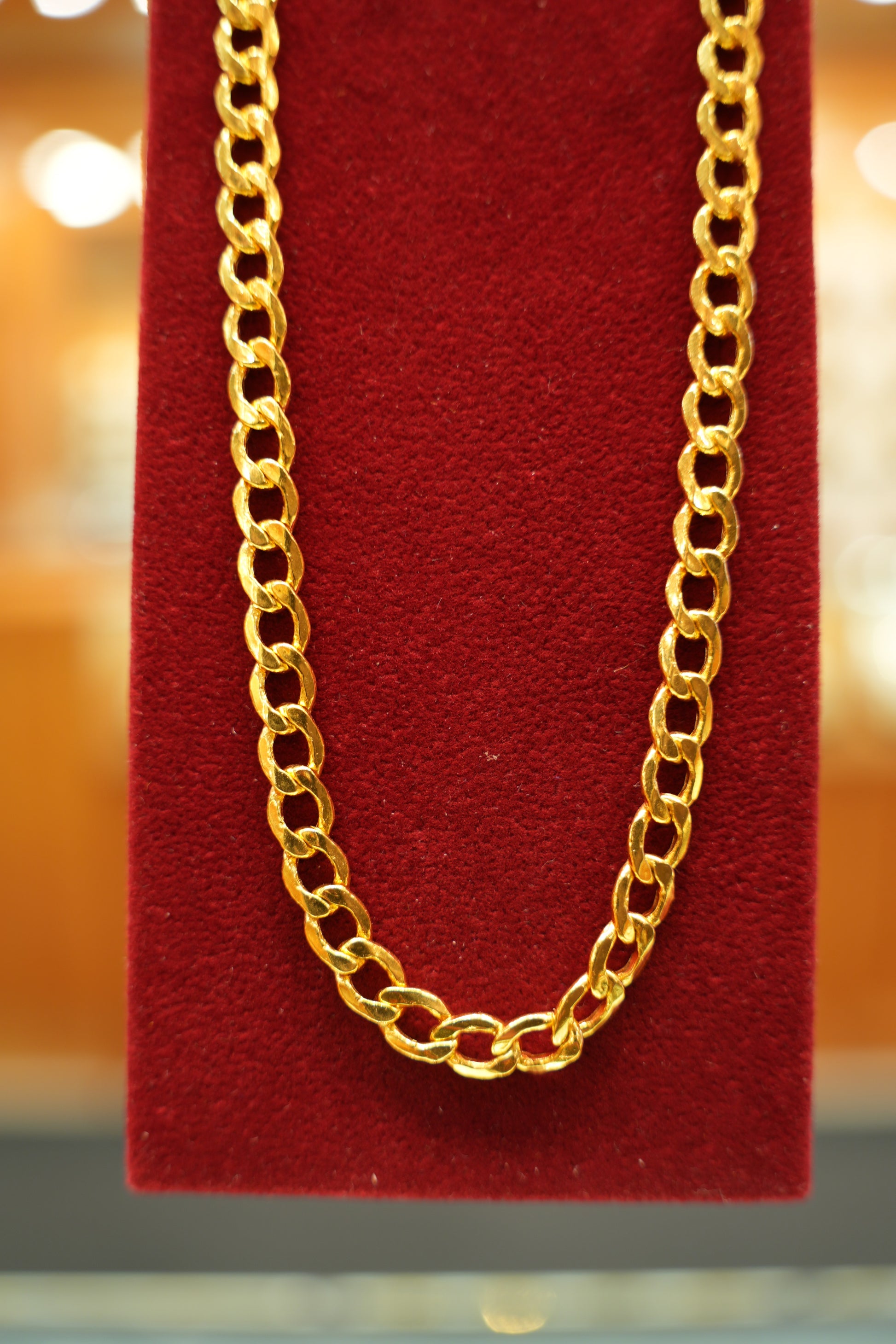 22K Gold Men's Chain (22 Inches)