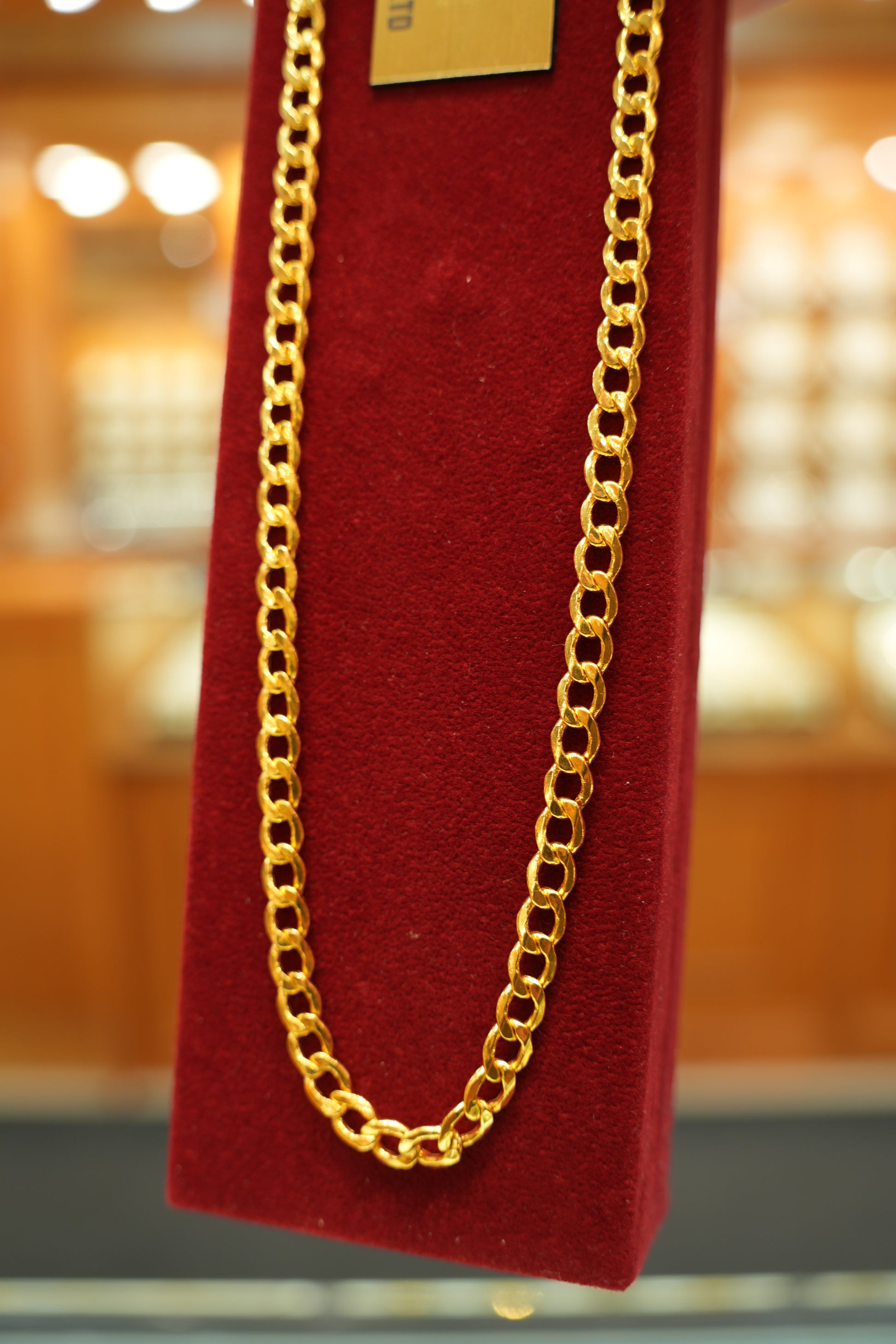 22K Gold Men's Chain (22 Inches)
