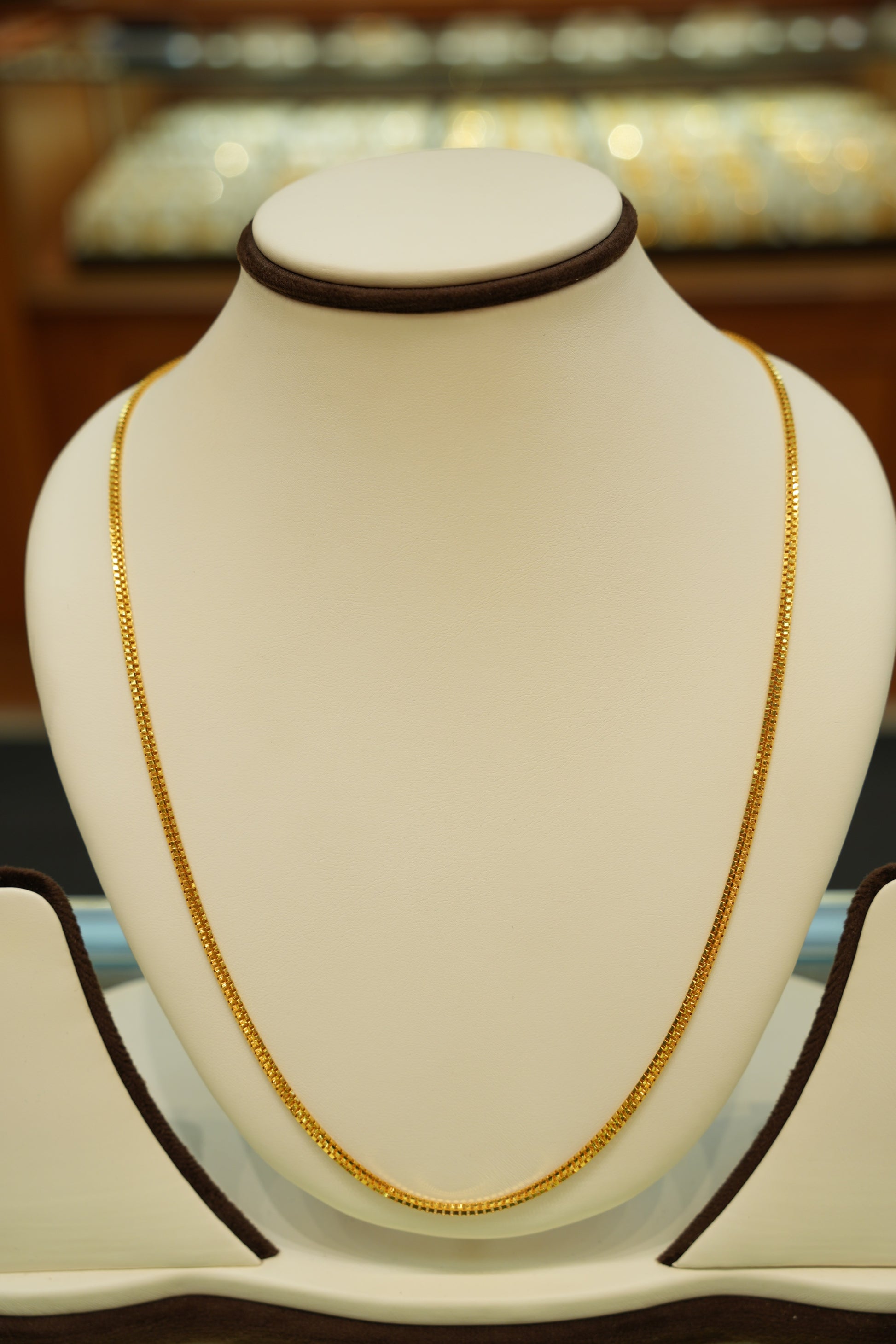 22K Gold Contemporary Chain