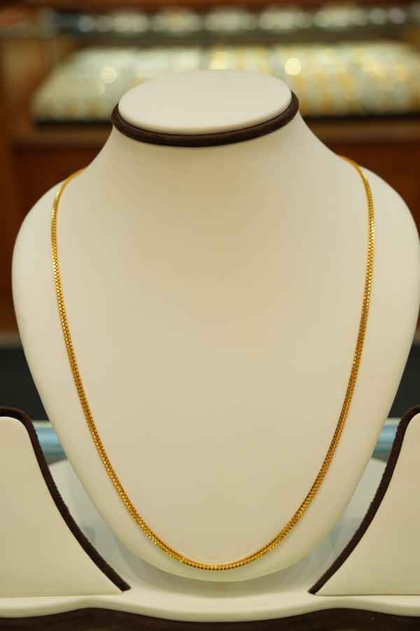 22K Gold Contemporary Chain