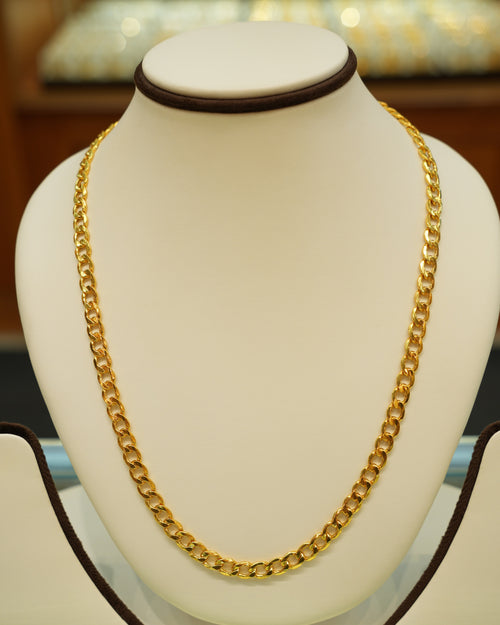 22K Gold Men's Chain (22 Inches)