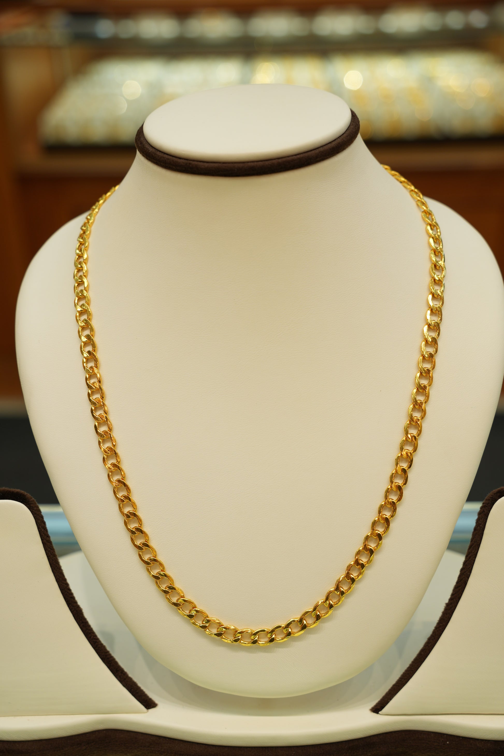 22K Gold Men's Chain (22 Inches)