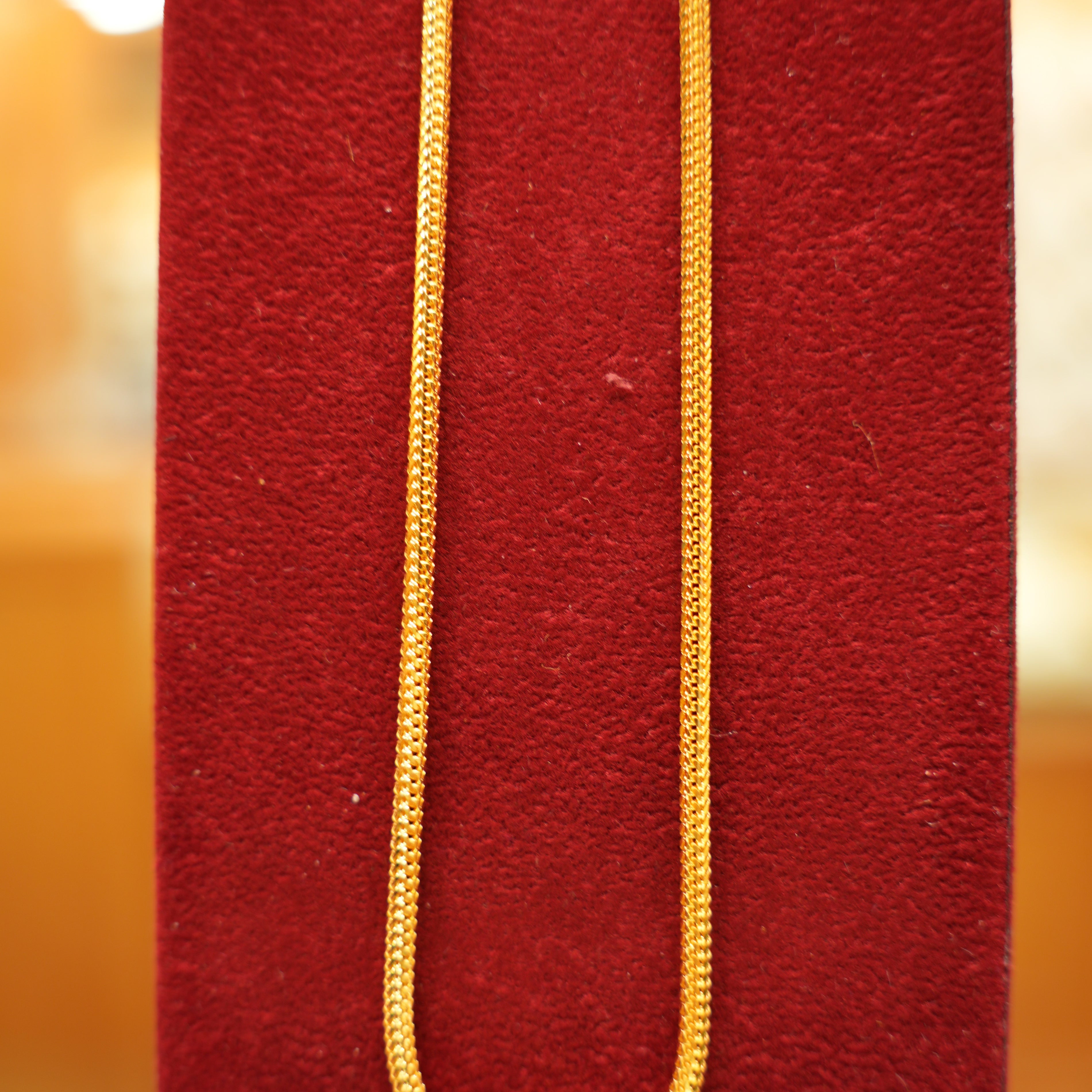 22K Gold Designer Mens Chain