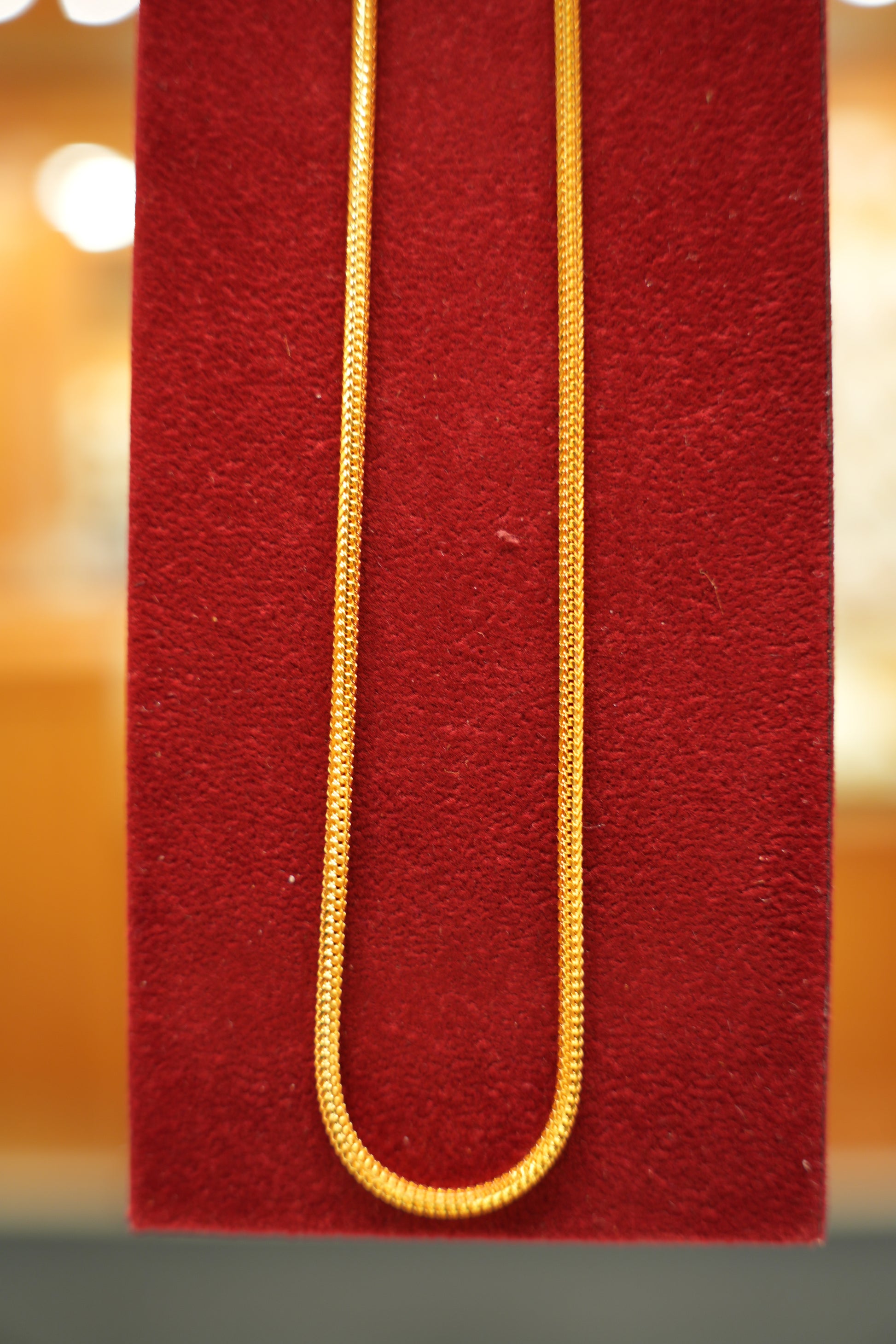22K Gold Designer Mens Chain