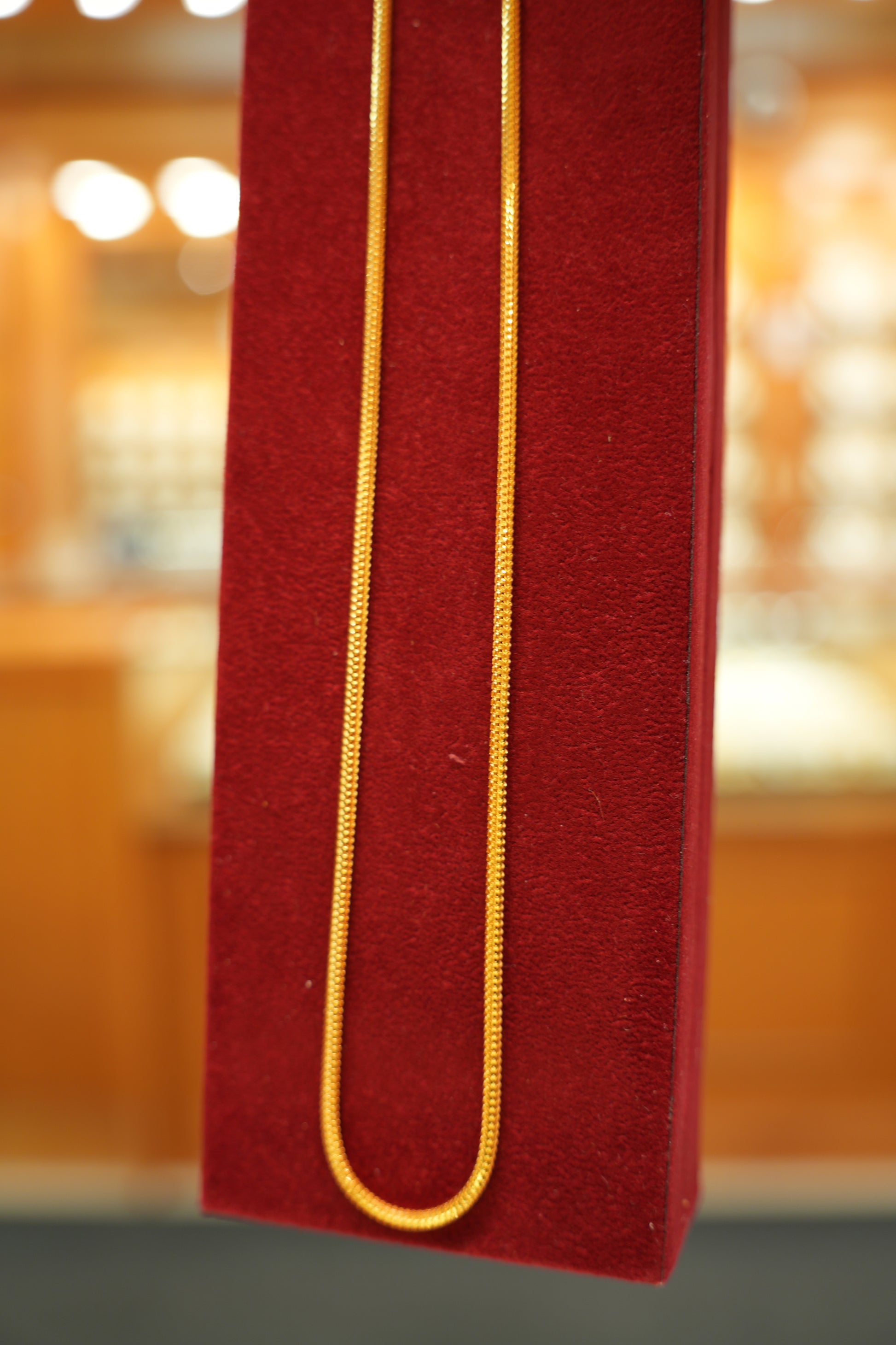 22K Gold Designer Mens Chain
