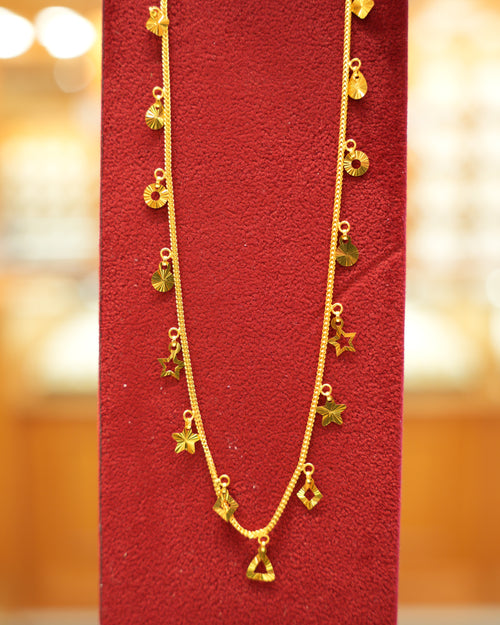22K Gold Ladies Chain (18 Inches)