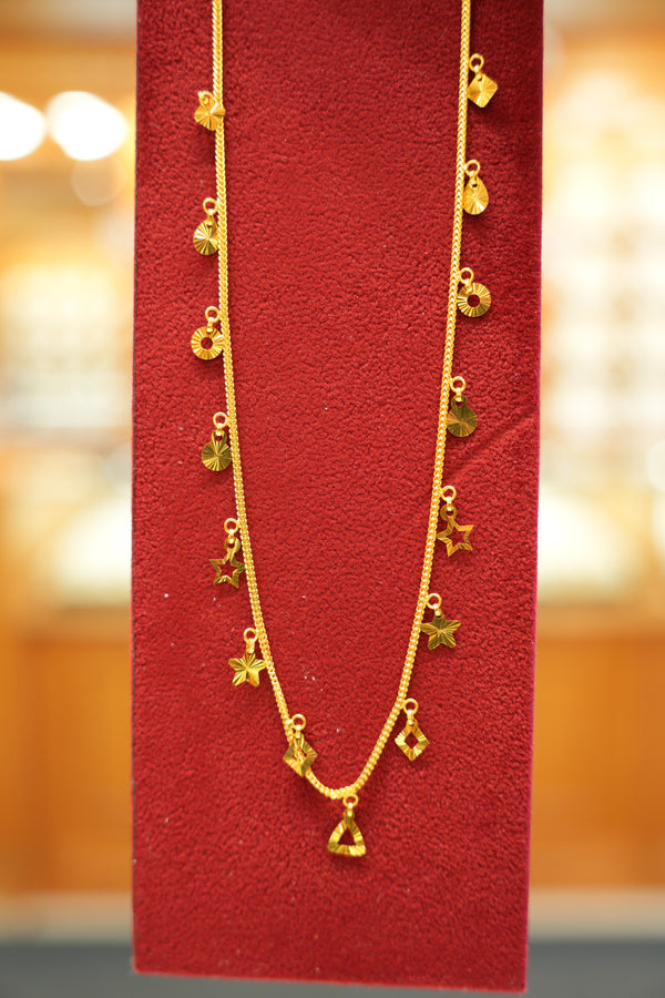 22K Gold Ladies Chain (18 Inches)