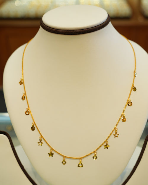 22K Gold Ladies Chain (18 Inches)