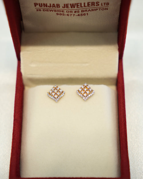 22K Gold Ladies Earrings