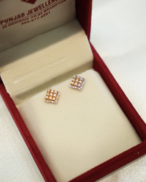 22K Gold Ladies Earrings