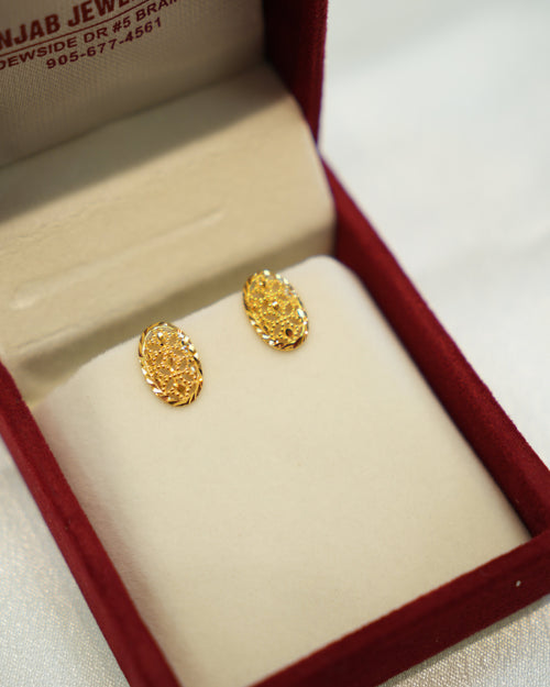 22K Gold Ladies Earrings