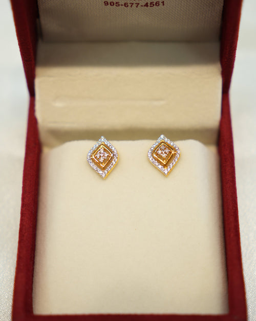 22K Gold Ladies Earrings