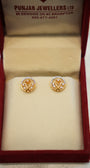 22K Gold Ladies Earrings