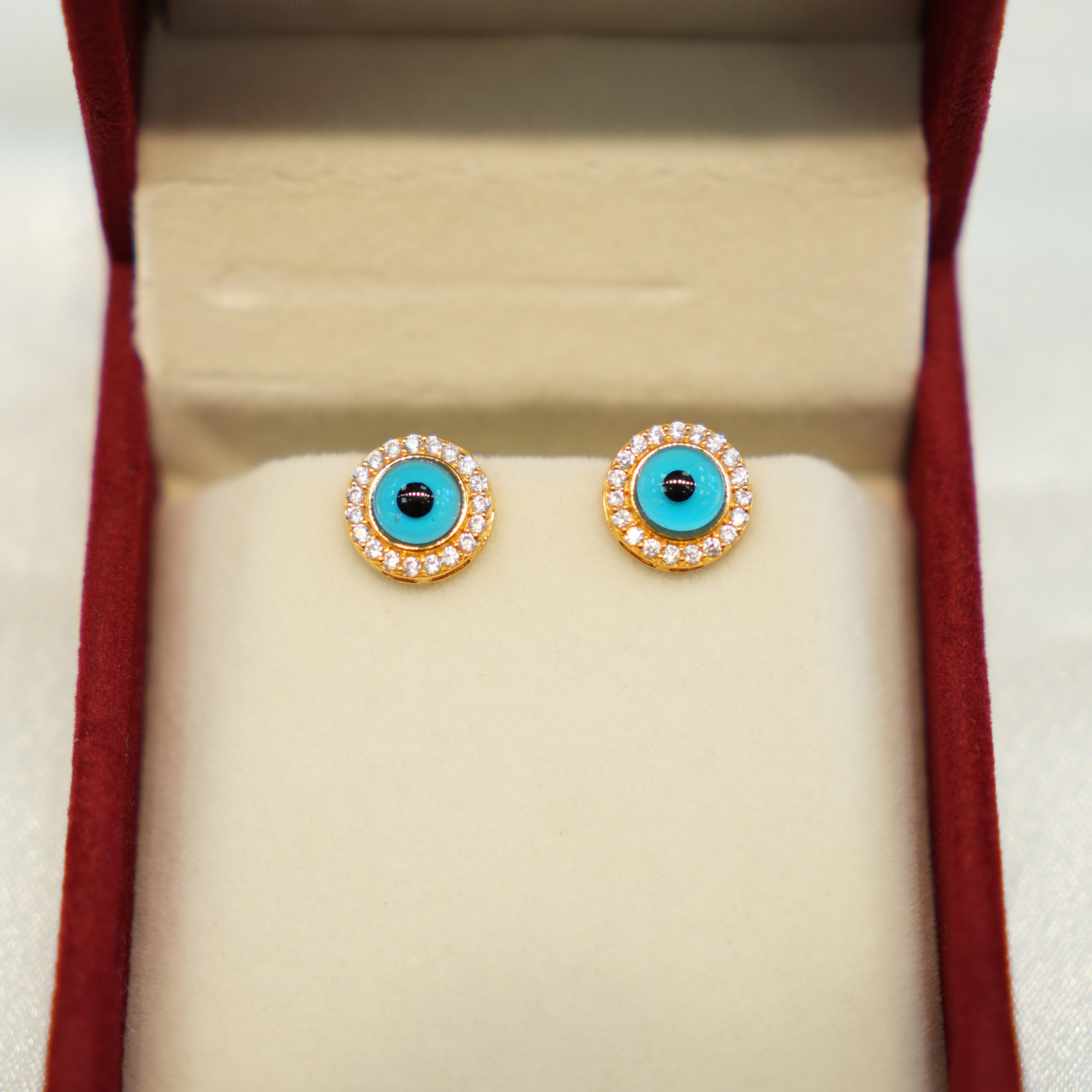 22K Gold Ladies Earrings