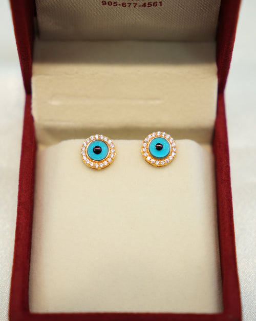 22K Gold Ladies Earrings