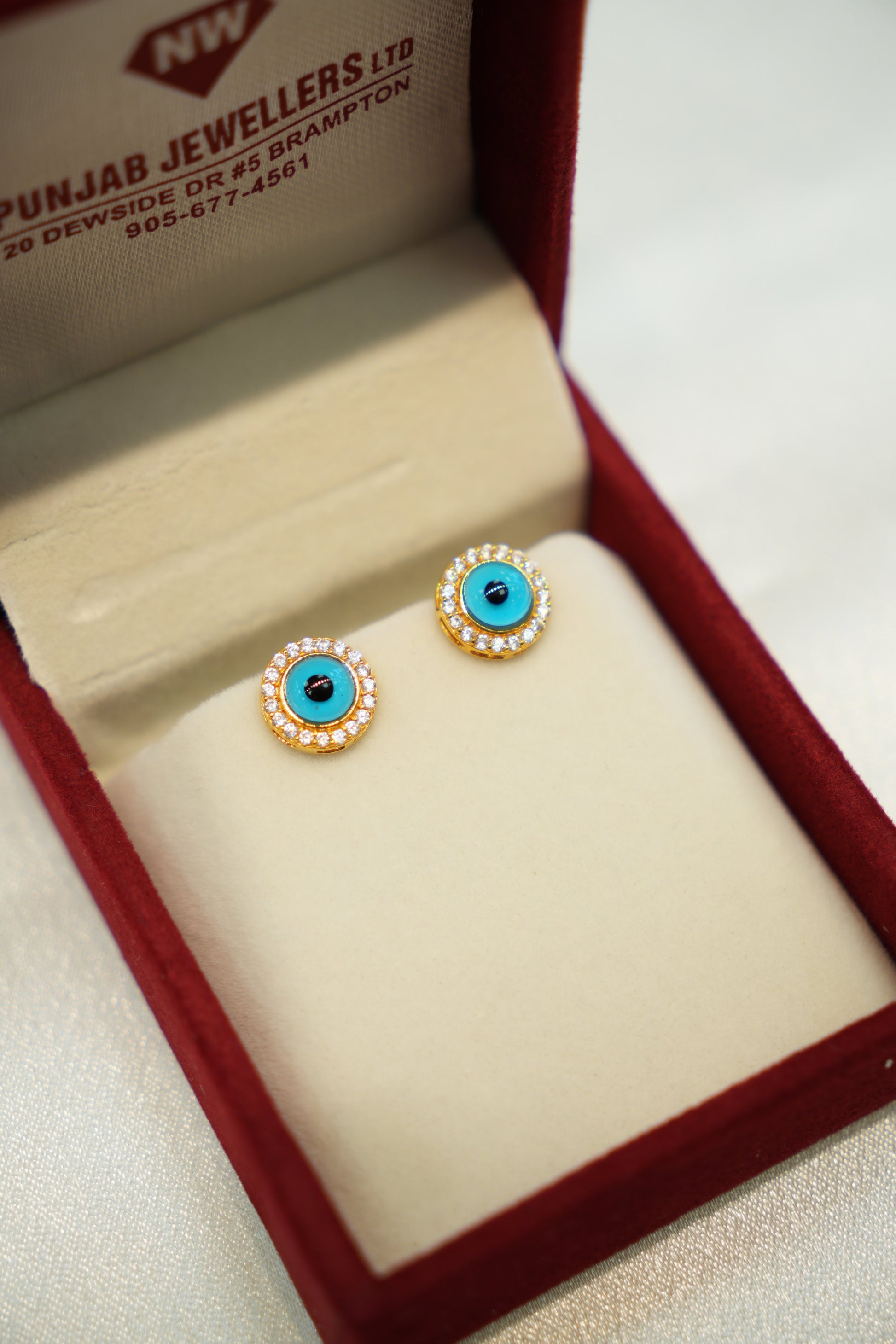 22K Gold Ladies Earrings