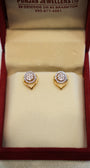 22K Gold Ladies Earrings