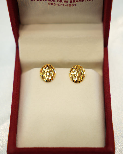 22K Gold Ladies Earrings