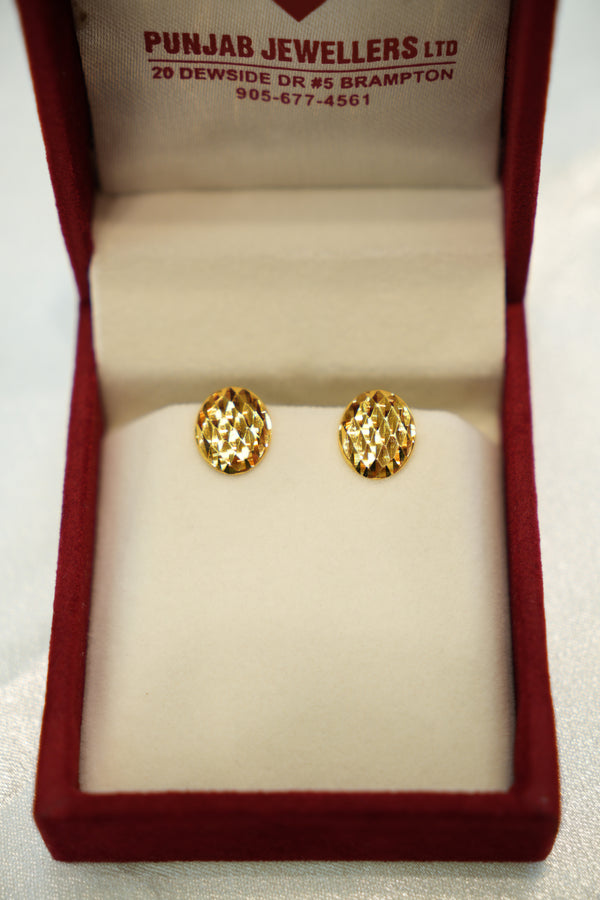 22K Gold Ladies Earrings