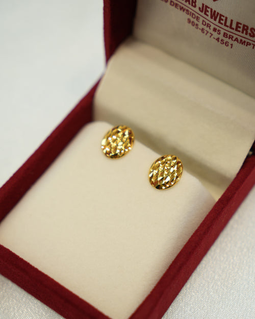22K Gold Ladies Earrings