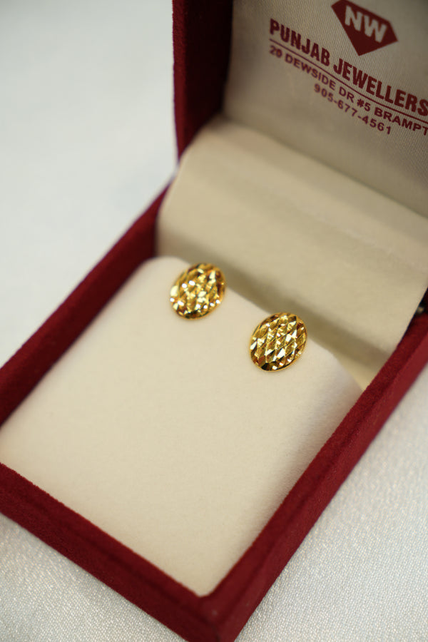 22K Gold Ladies Earrings