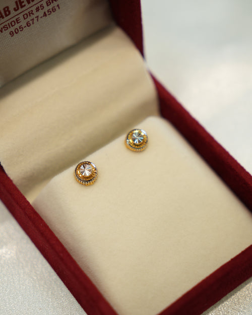 22K Gold Ladies Earrings