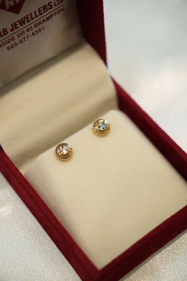 22K Gold Ladies Earrings