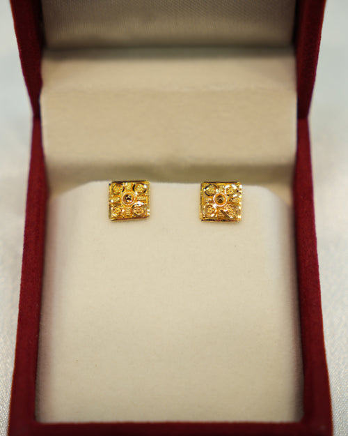 22K Gold Ladies Earrings