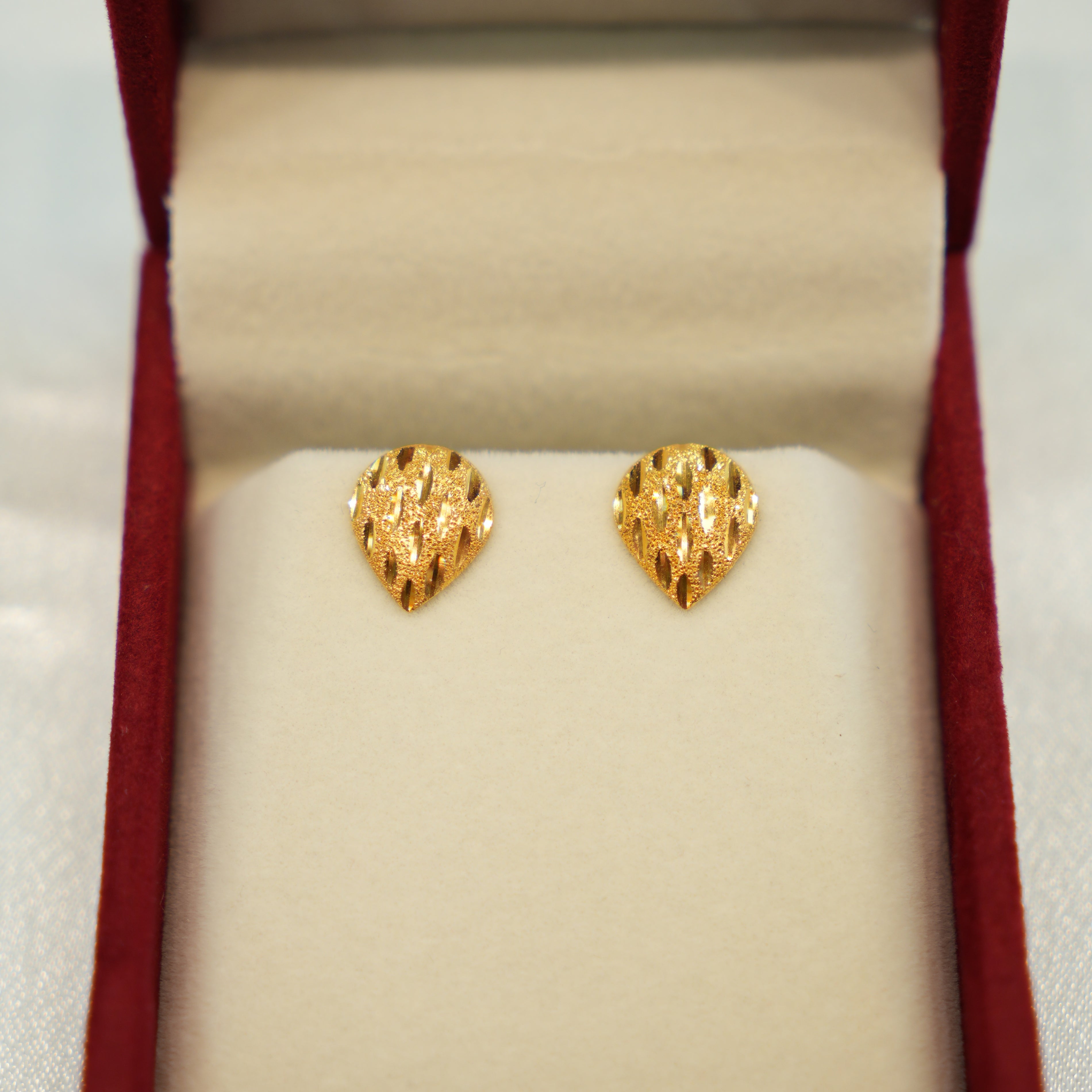 22K Gold Contemporary Earrings