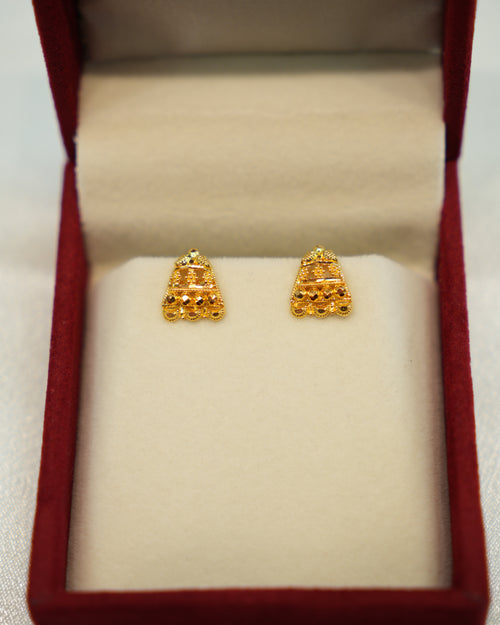 22K Gold Ladies Earrings