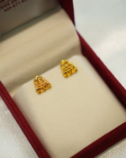 22K Gold Ladies Earrings