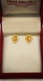 22K Gold Royal Ladies Earrings