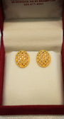 22K Gold Stylish Party Earrings
