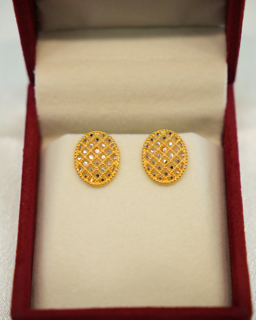 22K Gold Ladies Earrings