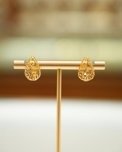 22K Gold Ladies Earrings