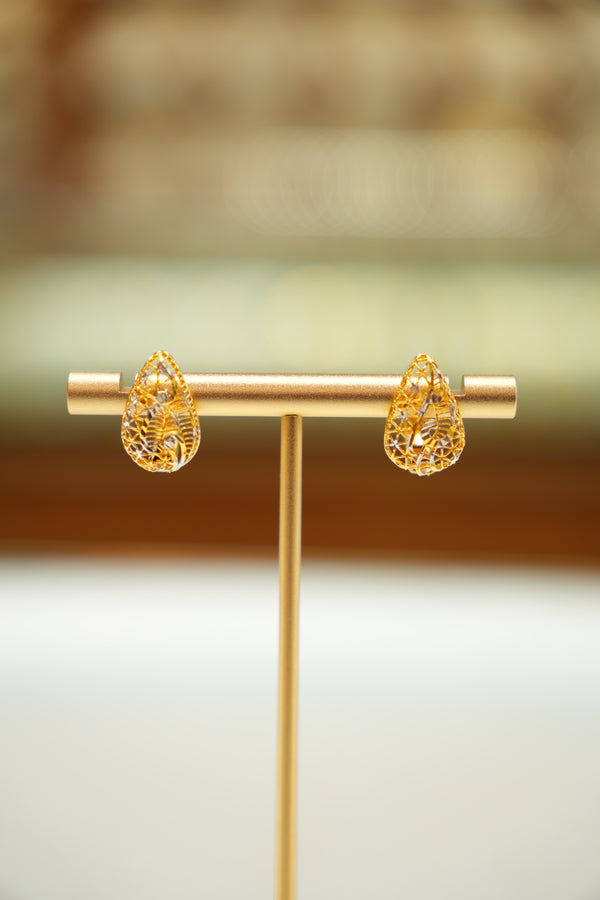 22K Gold Ladies Earrings