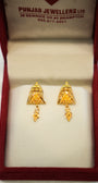 22K Gold Ladies Earrings