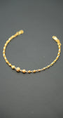 22K Gold Beaded Bracelet