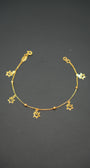 22K Gold Chain Bracelet