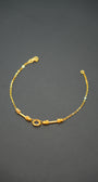 22K Stylish Gold Bracelet