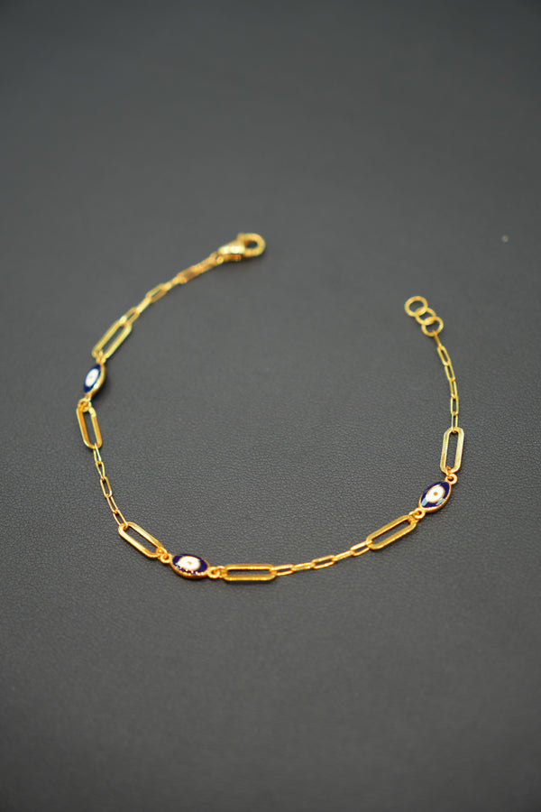 22K Modern Gold Bracelet