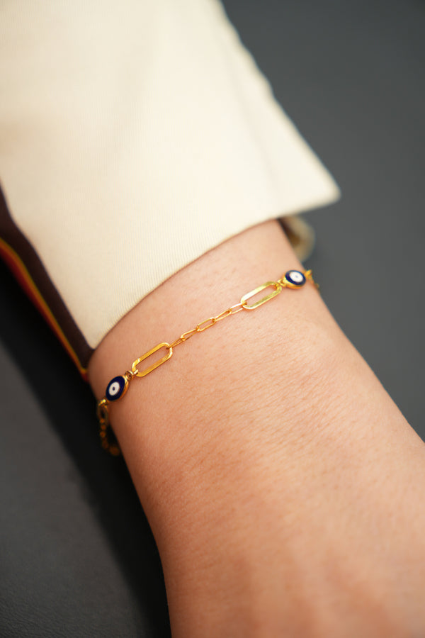 22K Modern Gold Bracelet