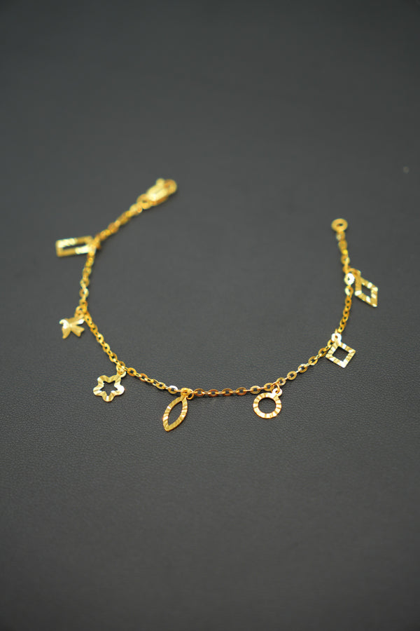 22k Gold Ladies Bracelet