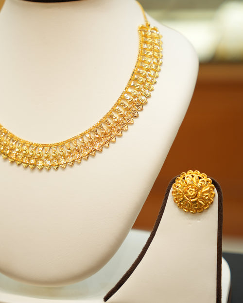 22K Gold Wedding Set