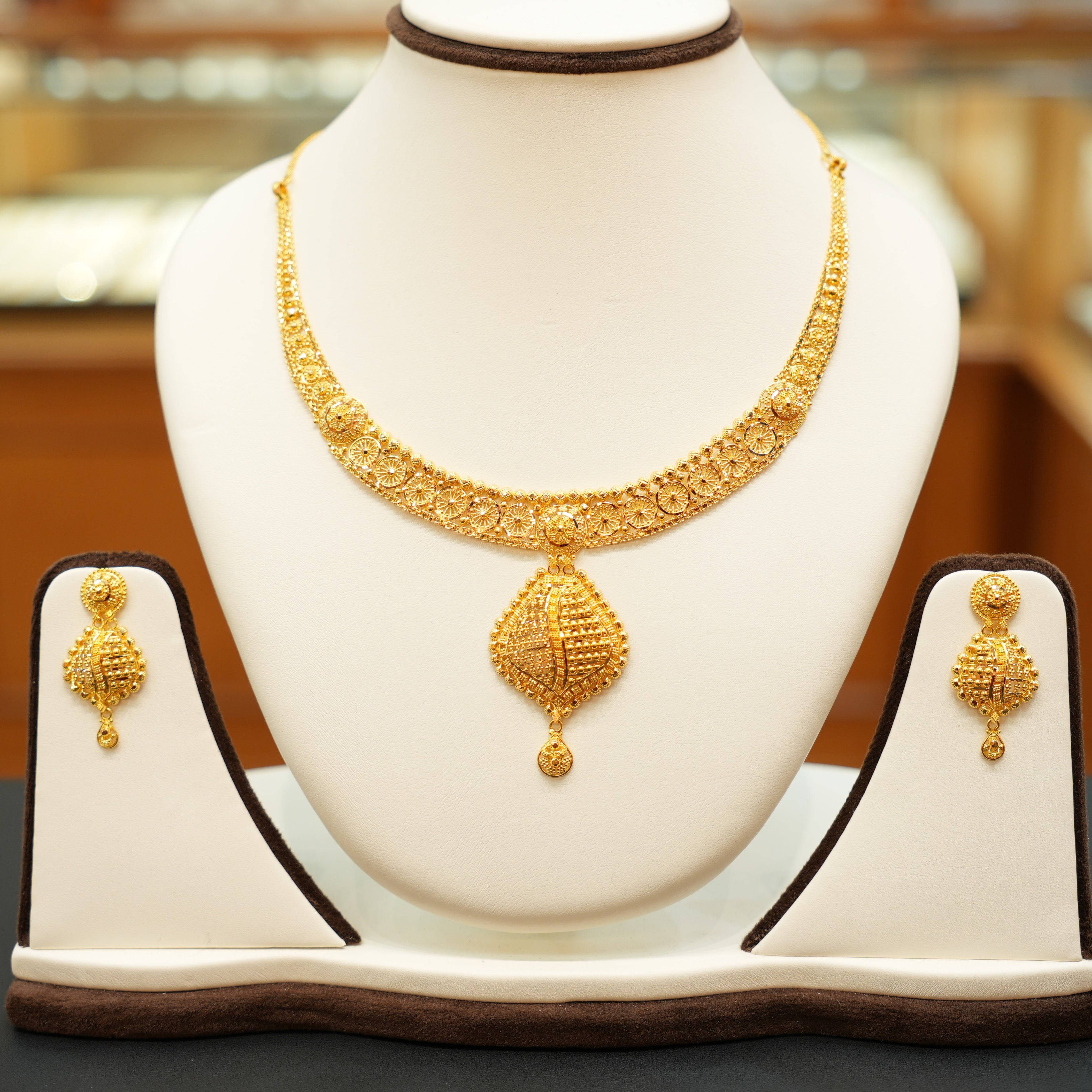 22K Gold Wedding Set